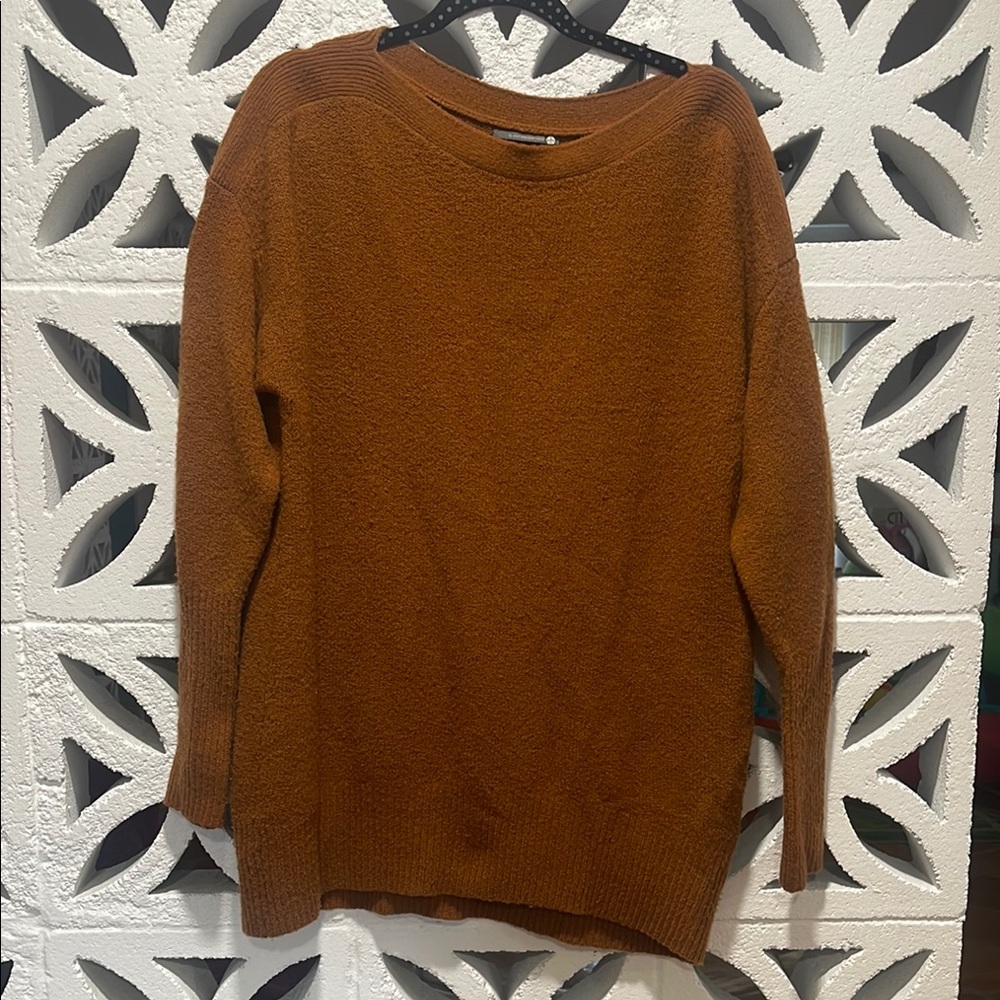 Anthropologie Rust Sweater